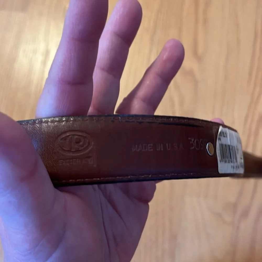 YRI lizard belt NWT made in USA Ryder Cup size 30 concho golf